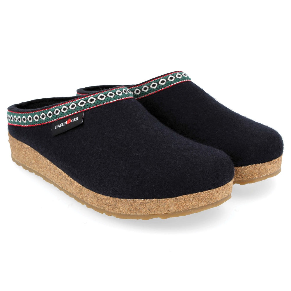 Haflinger GZ Clog - Navy