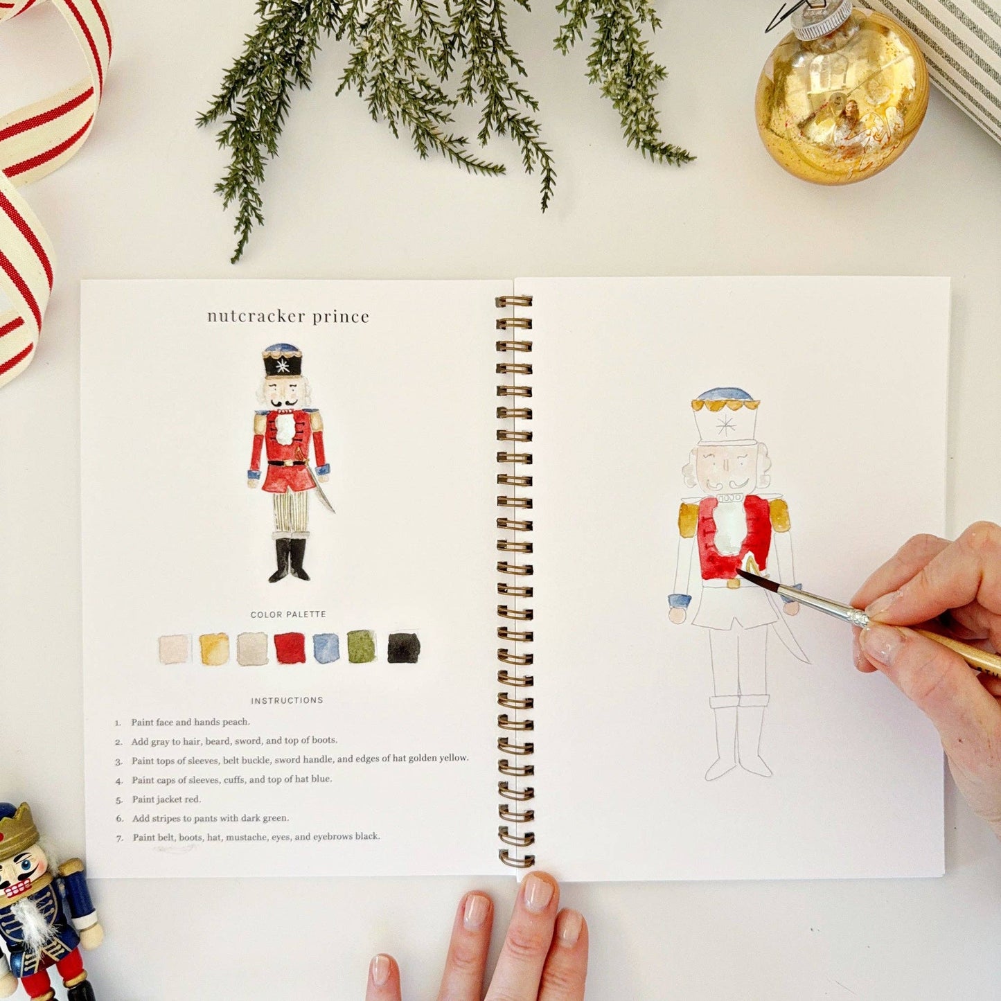 Watercolor Workbook - Nutcracker