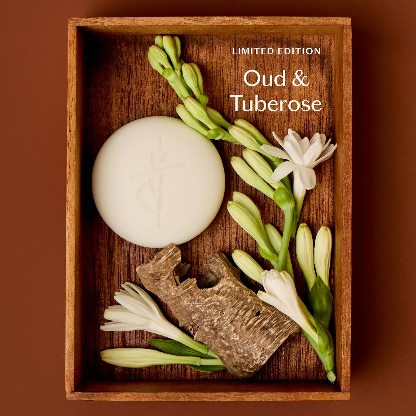 Deep Moisturizing Lotion Bar - Oud & Tuberose Body Stone