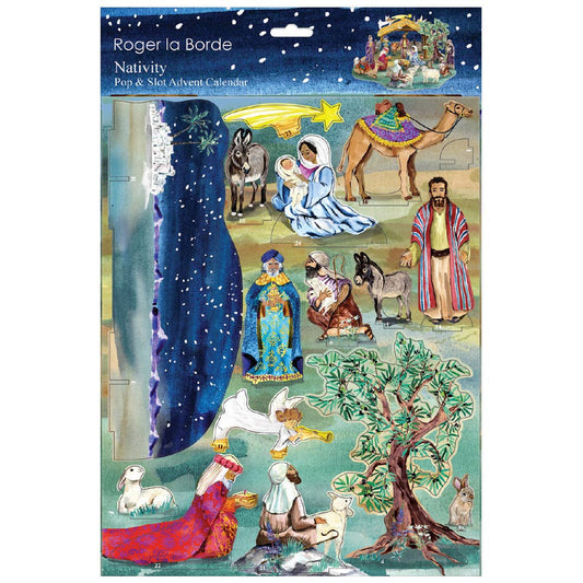 Advent Calendar Pop & Slot - The Christmas Story  - Large