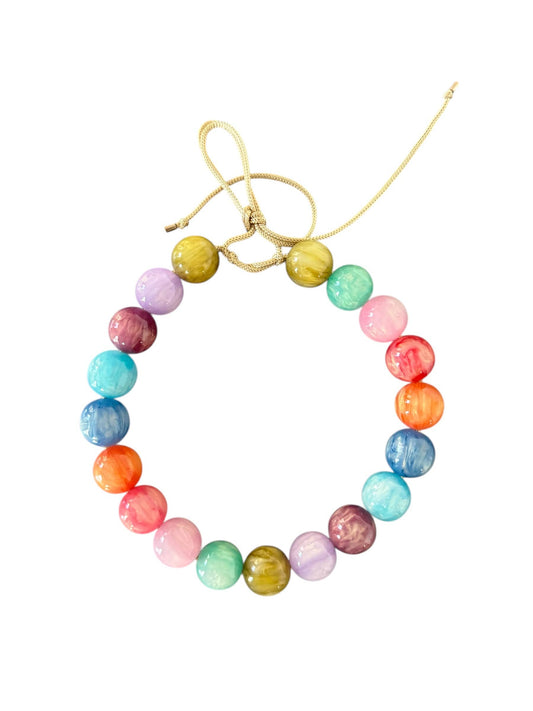 Chunky Beaded Necklace - Florence