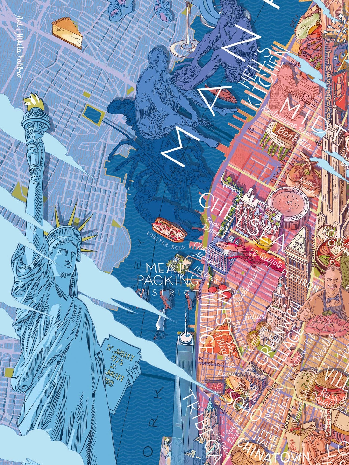 1000 Piece Puzzle - New York Gourmet