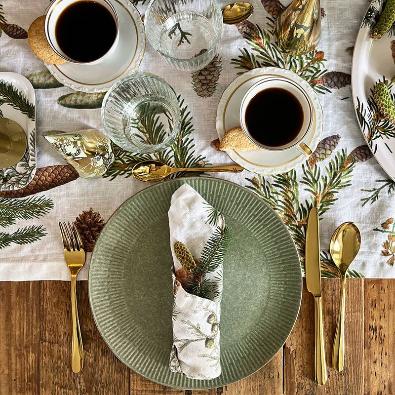 Pine Trees Linen Napkin