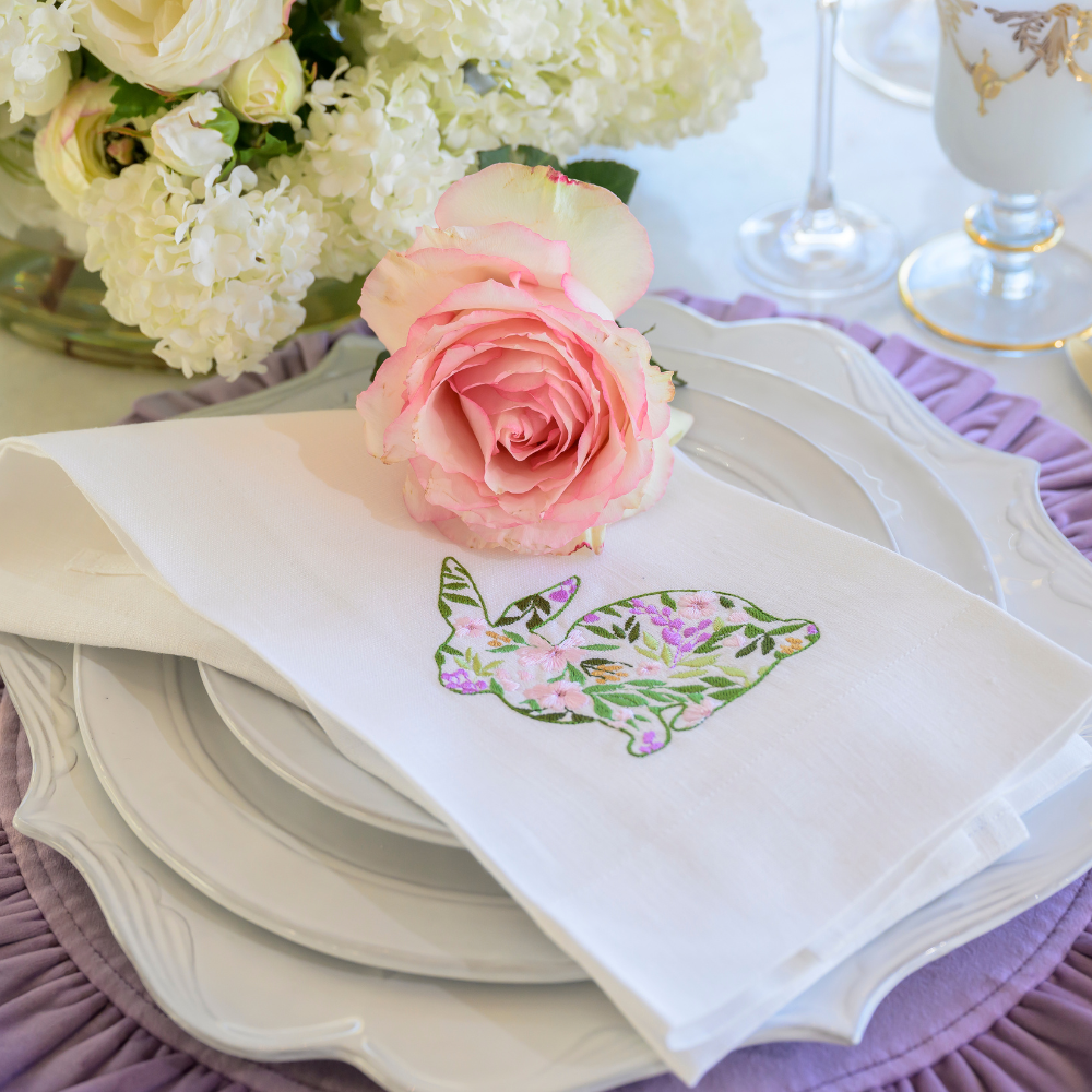 Garden Bunny Towel