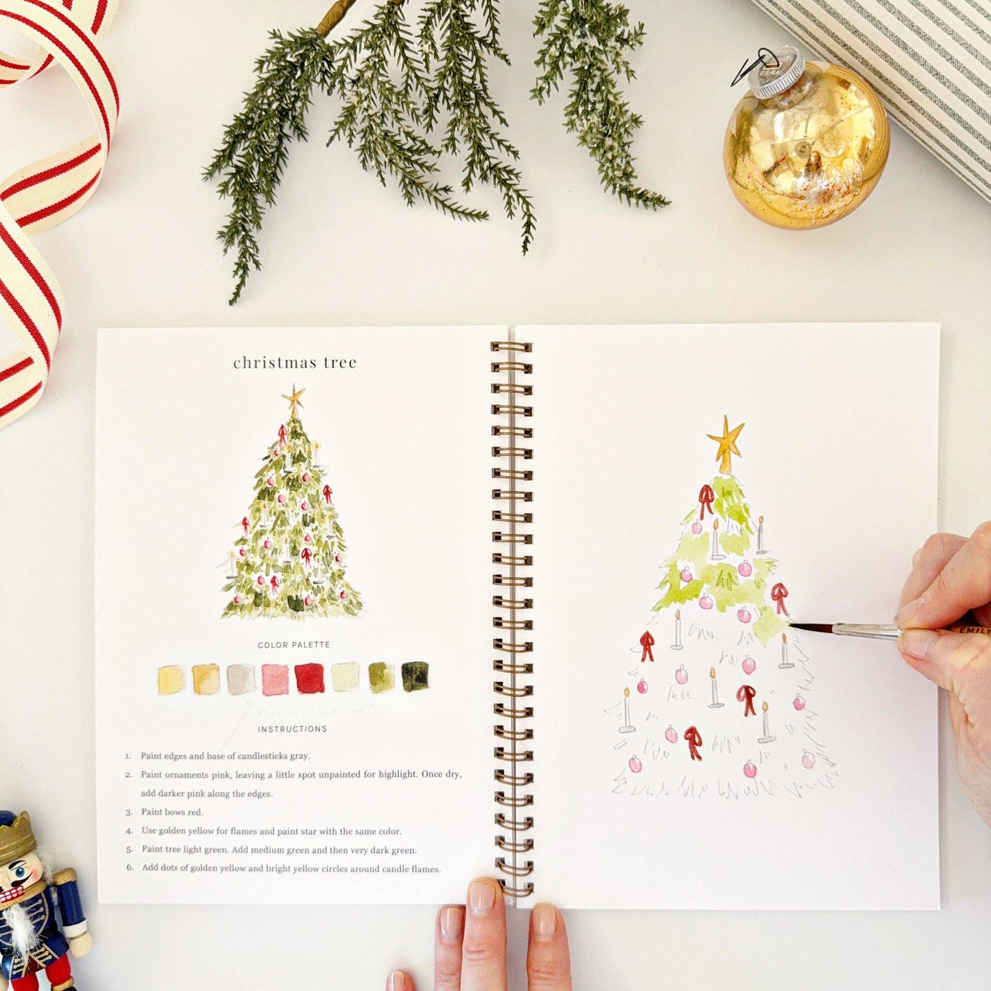 Watercolor Workbook - Nutcracker