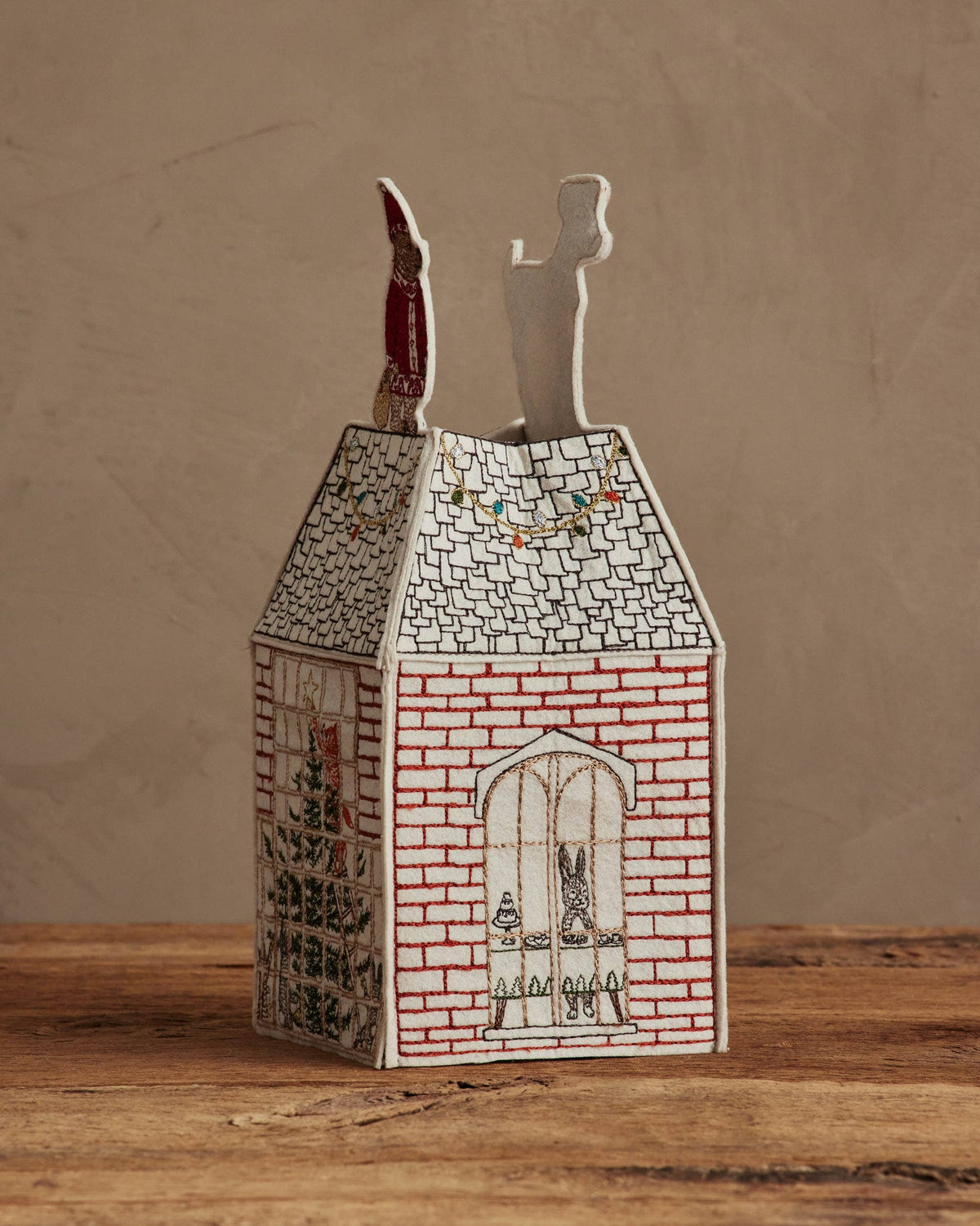 Home for the Holidays Tissue Box Cover