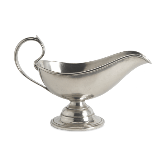 Pewter Gravy Boat - Medium
