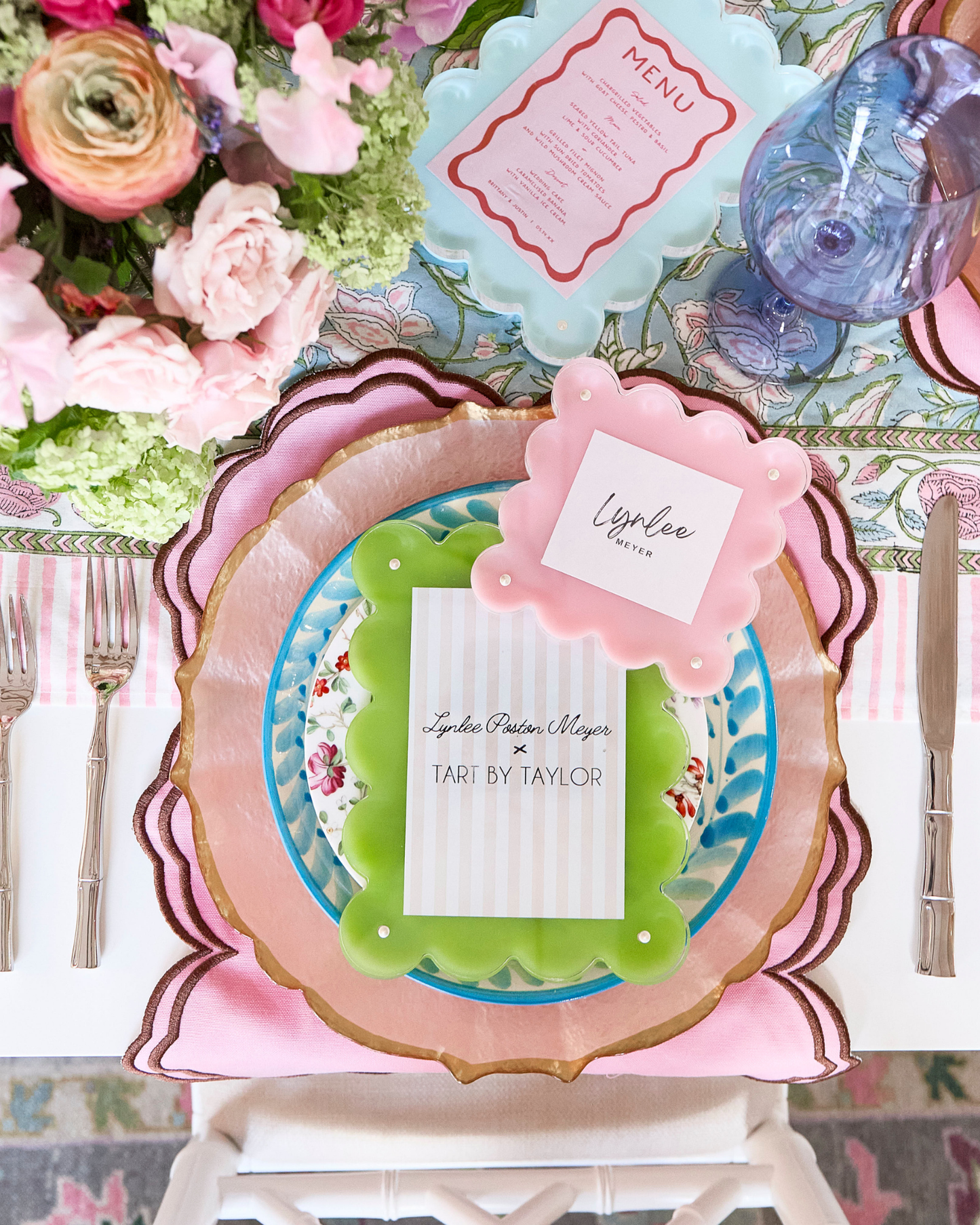 Mini Acrylic Picture Frame - Light Pink