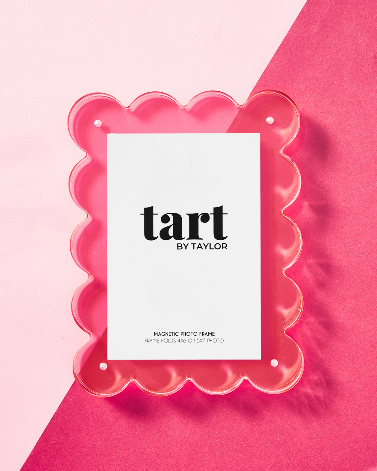 Acrylic Picture Frame - Neon Pink