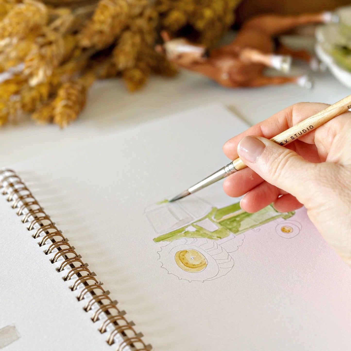 Watercolor Workbook - Farm
