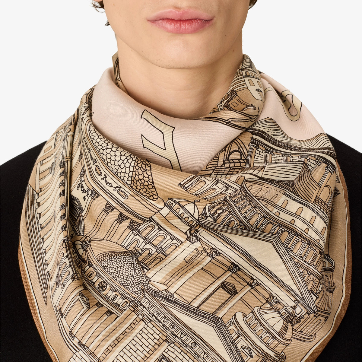 Square Scarf 100 - Roma