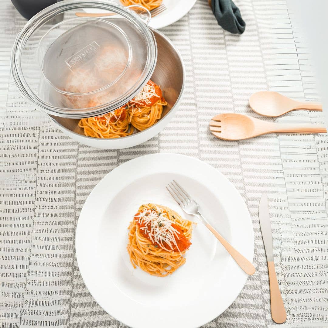 Vacuum-Insulated Large Serving Bowl (3Q) - White Icing