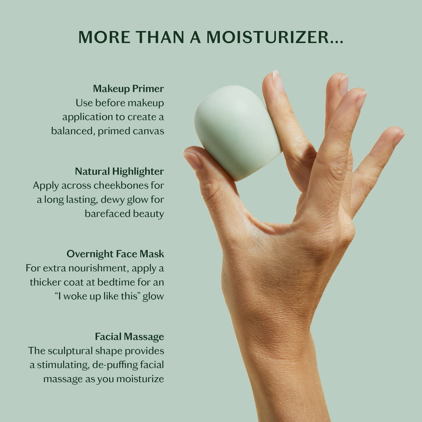 Solid Face Moisturizer - Balance Face Stone Refill (1.4 oz)