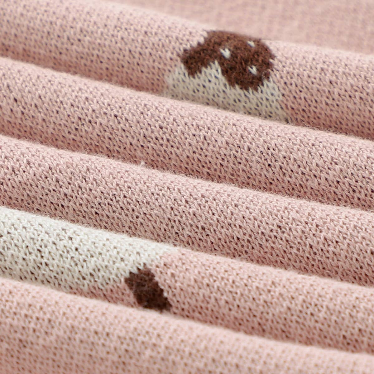 100% Luxury Cotton Receiving Swaddle Baby Blanket - Sheep: Grey