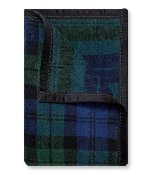 Black Watch Plaid Pet Blanket: Midi