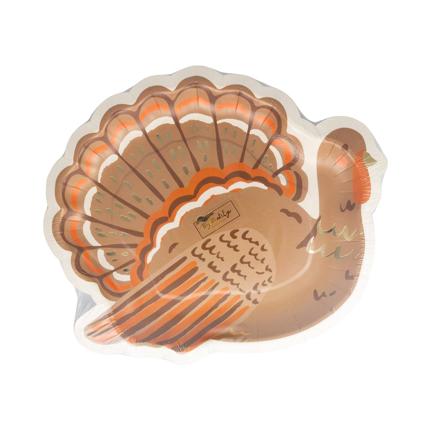 Turkey Shaped Plate - 10"