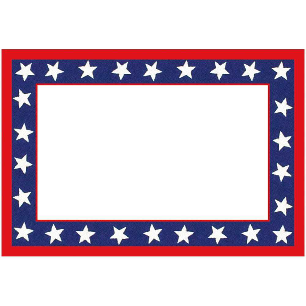 Place Cards - Stars, Stripes and Sparks