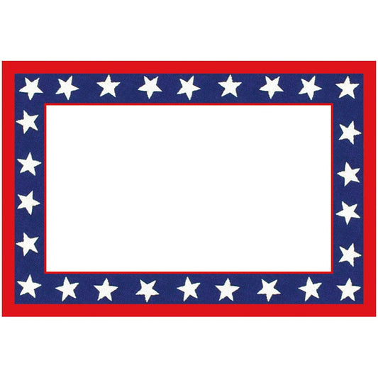 Place Cards - Stars, Stripes and Sparks