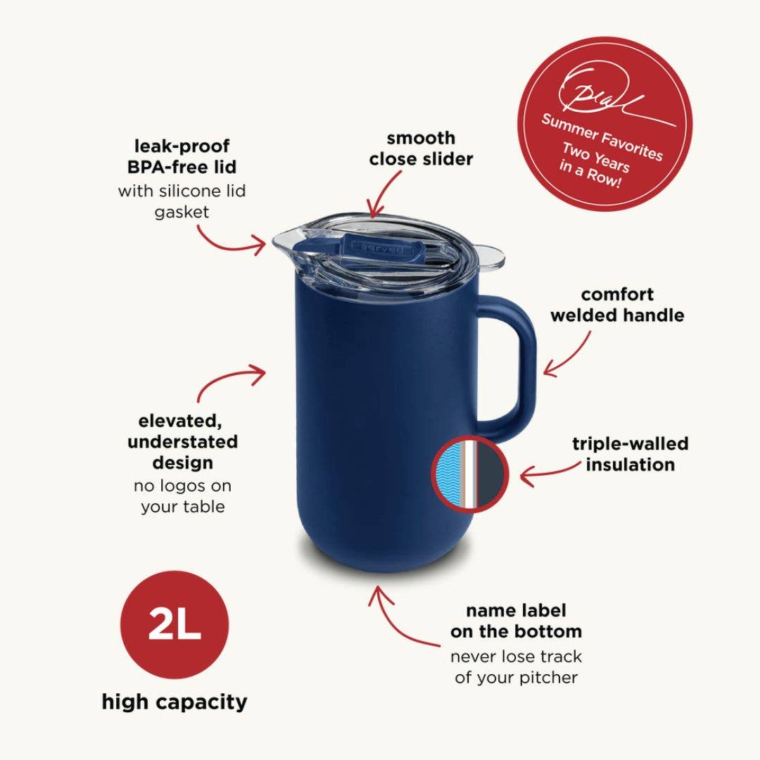 Vacuum-Insulated Pitcher in Golden - 2L
