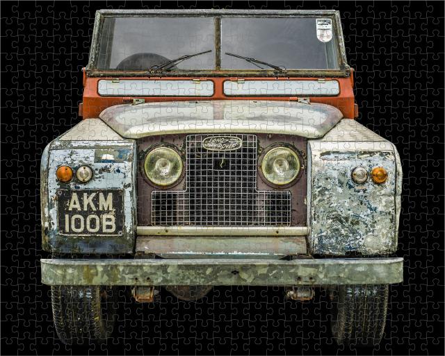 500 Piece Puzzle - 1964 Land Rover Series IIA