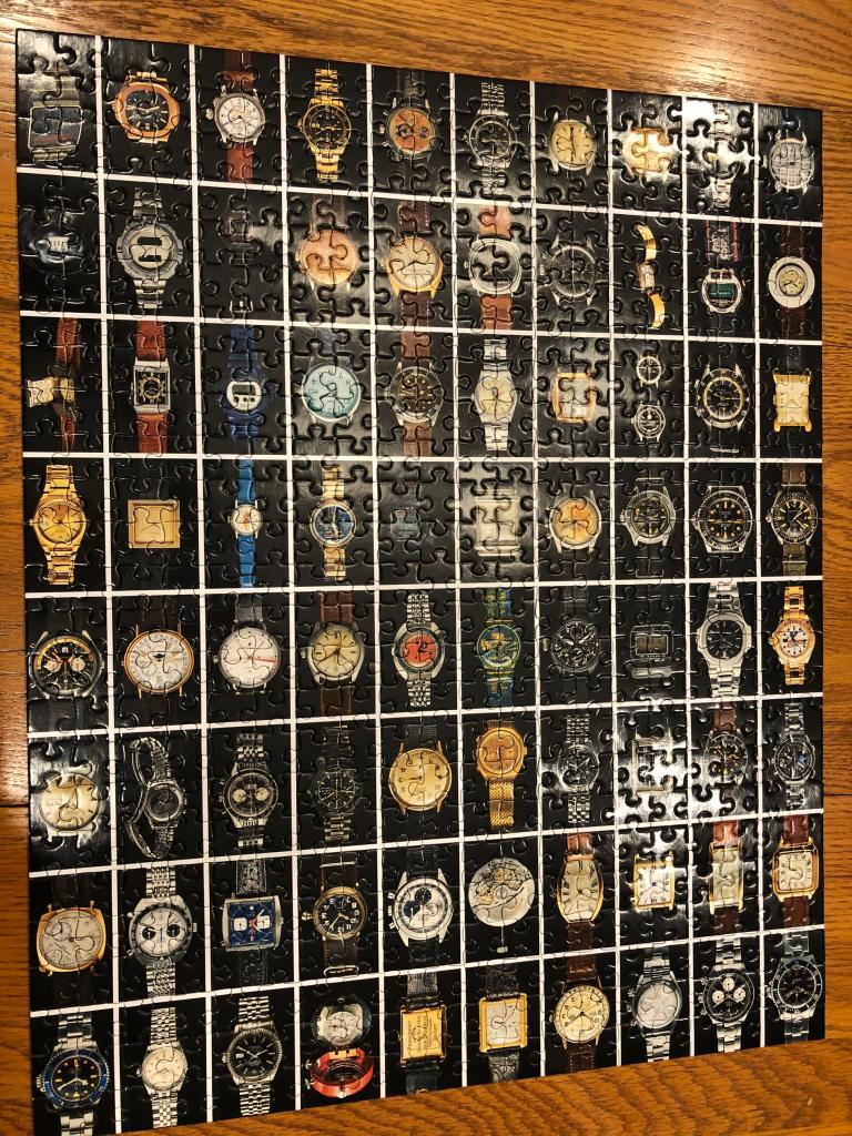 500 Piece Puzzle - Iconic Watches