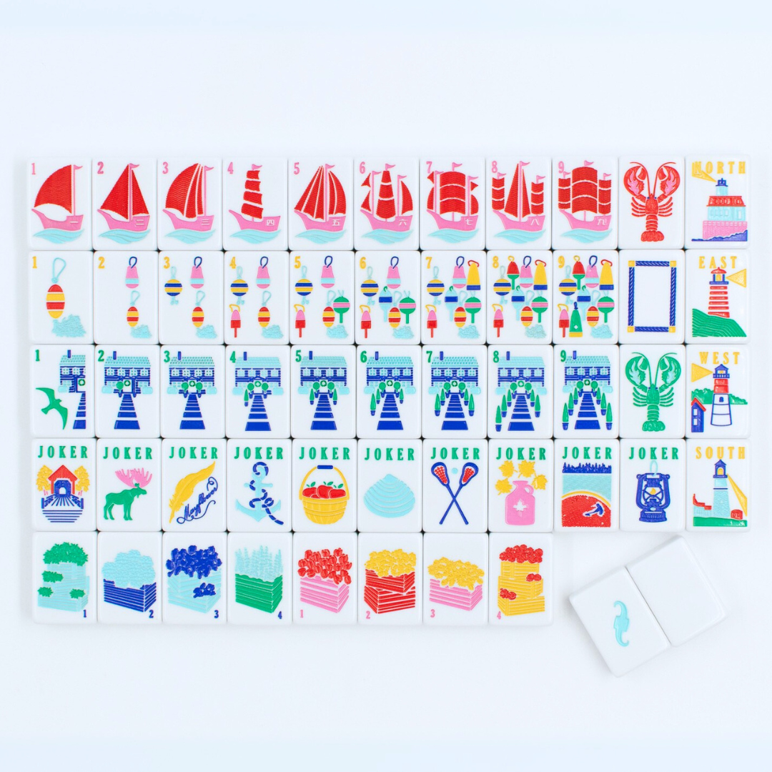 Mahjong Tiles - The New England Series