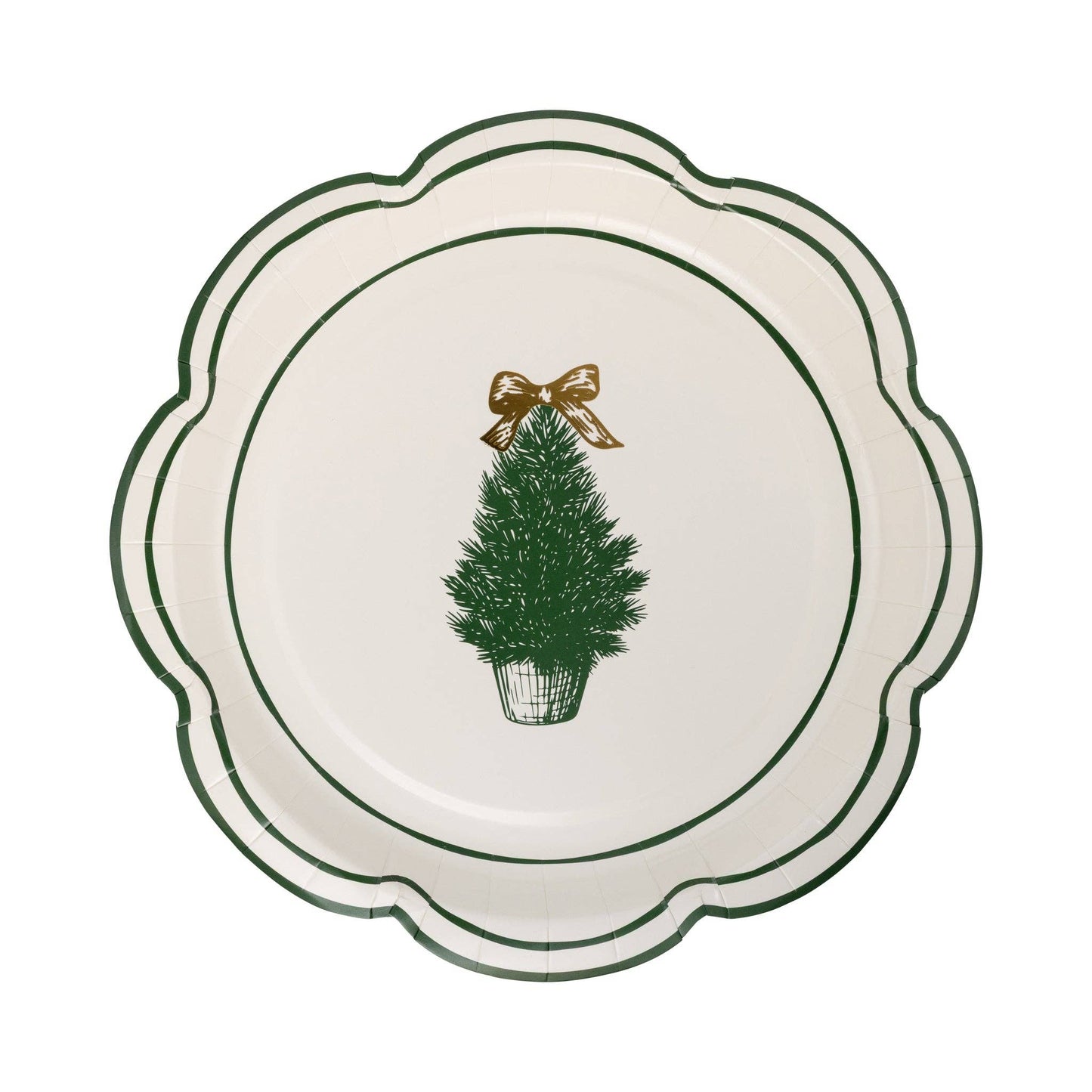 Christmas Lane Plate Set