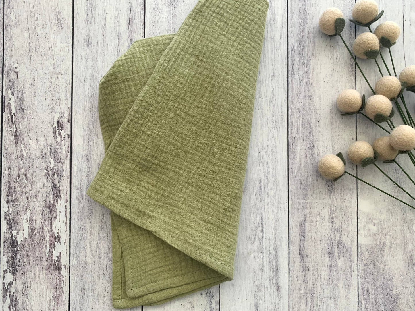 22" Crinkle Cloth Napkins, Set of 4: Burnt Orange