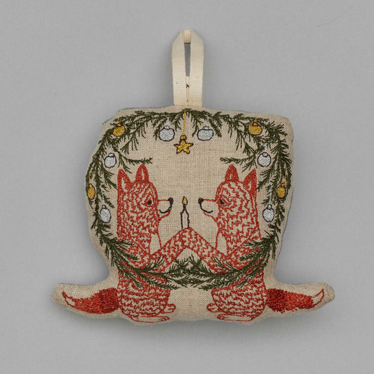 Ornament - Togetherness Foxes