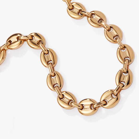 Mariner Chain Bracelet - Stainless Steel Gold