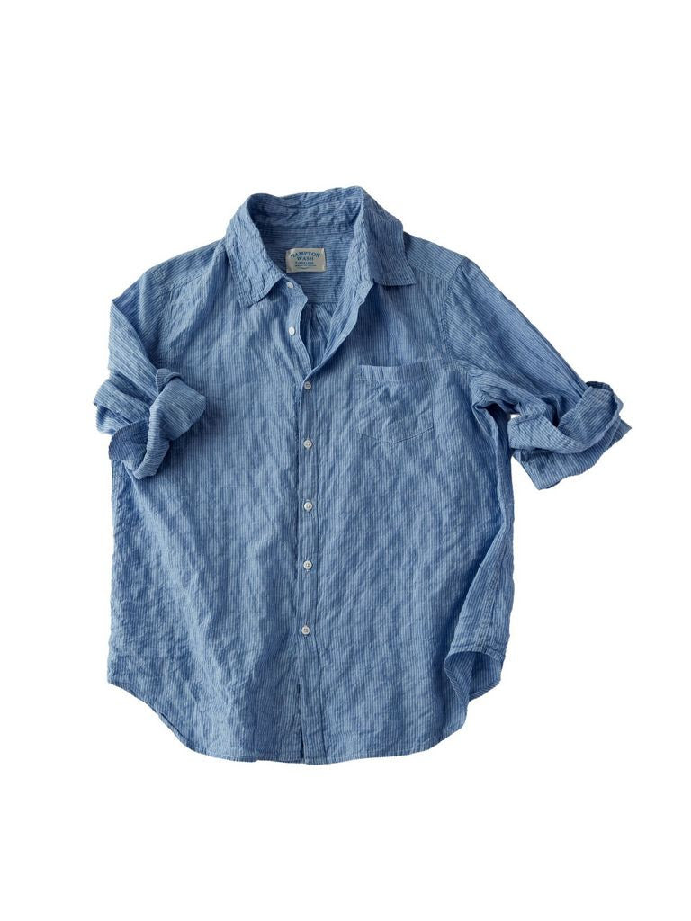 Naomi Shirt - Chambray Stripe