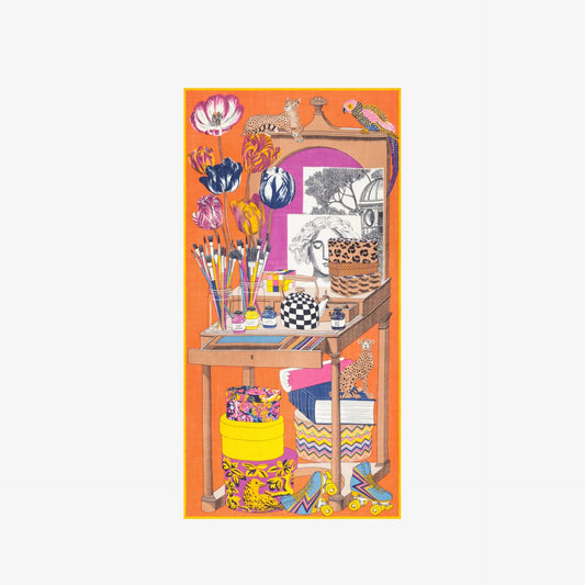 Scarf 100 - Atelier - Orange