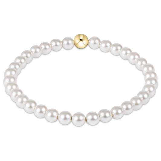 Classic Pearl Bead Bracelet - 5mm