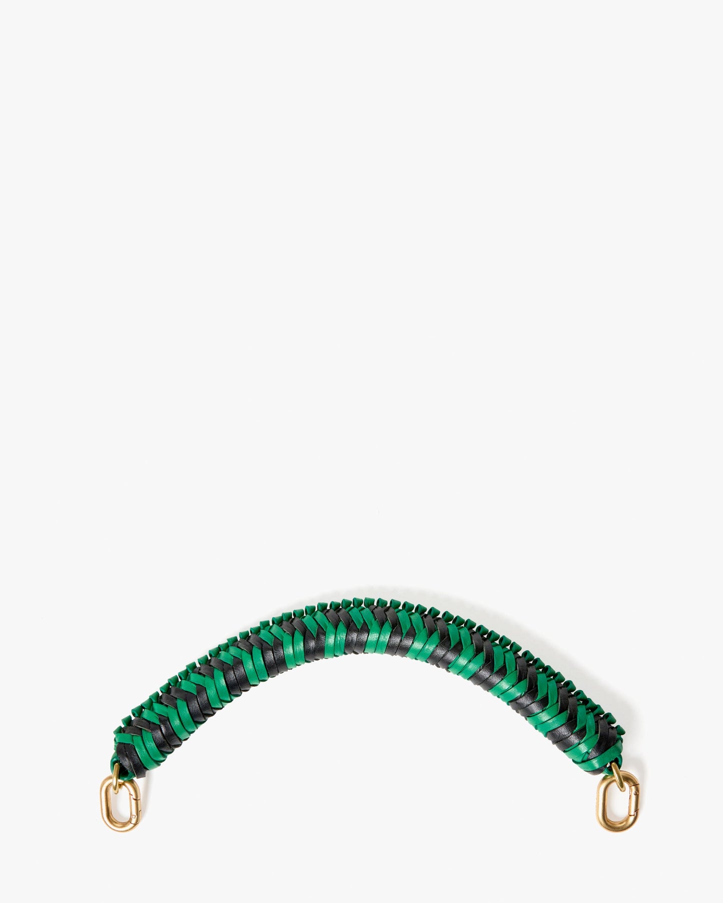 Braided Top Handle - Green Apple