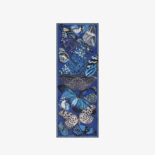 Scarf 70 - Butterflies - Blue