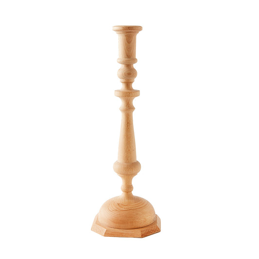 Georgian Altar Candlestick, Beechwood
