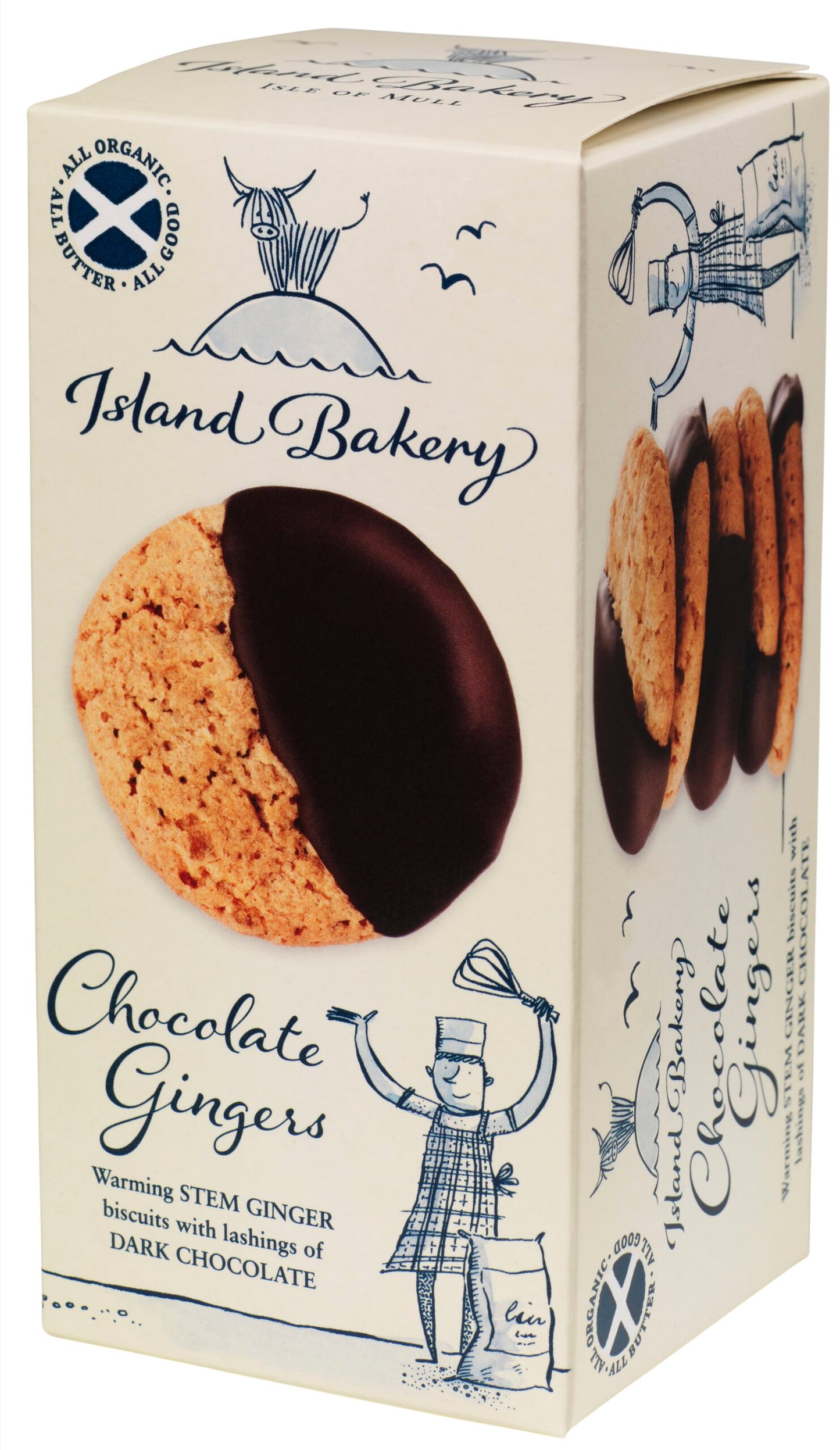 Island Bakery Chocolate Gingers 133g