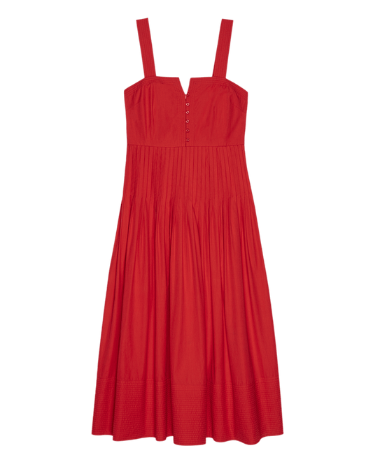 The Day Break Dress - Hot Red