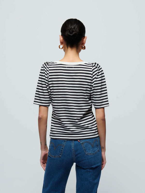 Deana Stripe Envelope T-Shirt - City Stripe