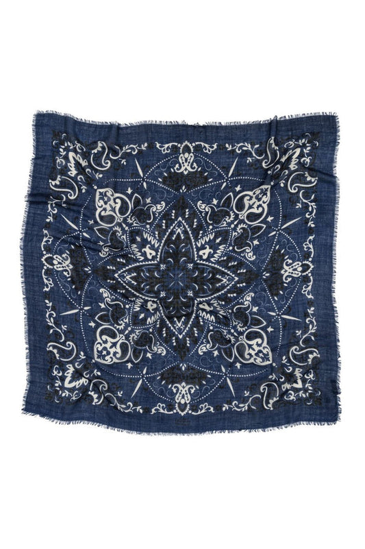 Bandana Scarf - Navy
