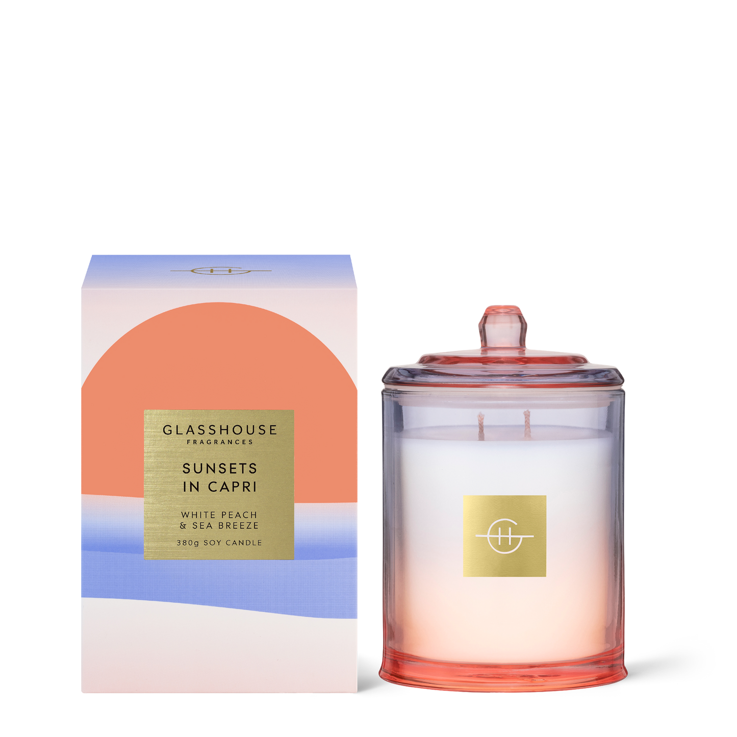 Triple Scented Soy Candle - Sunsets in Capri, Limited Edition