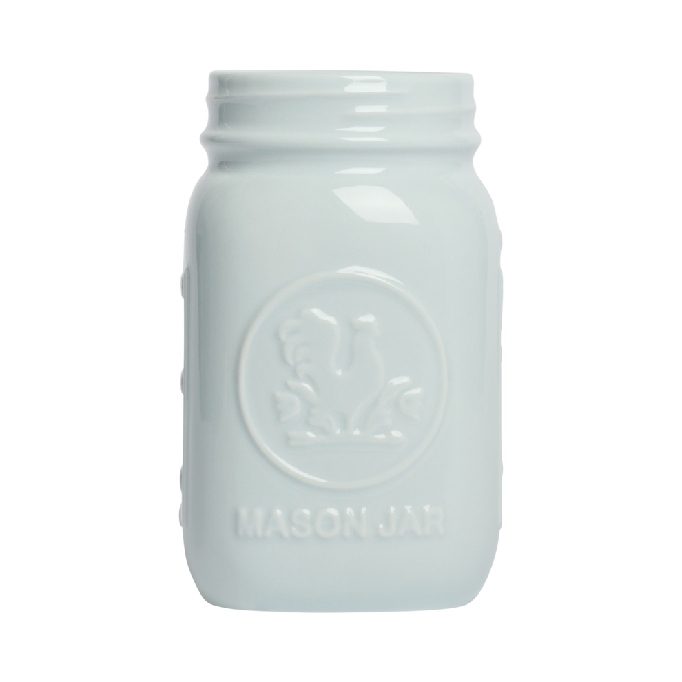 16oz Mason Jar -Sky Blue
