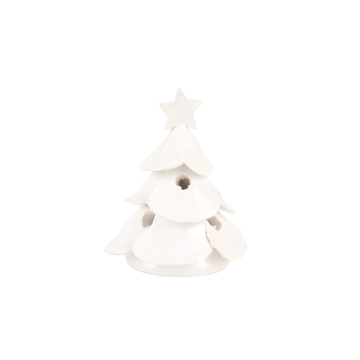 Foresta White Scalloped Tree - Mini