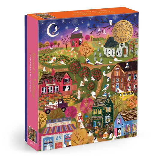 1000 Piece Foil Puzzle -Joy Laforme Spooky Village
