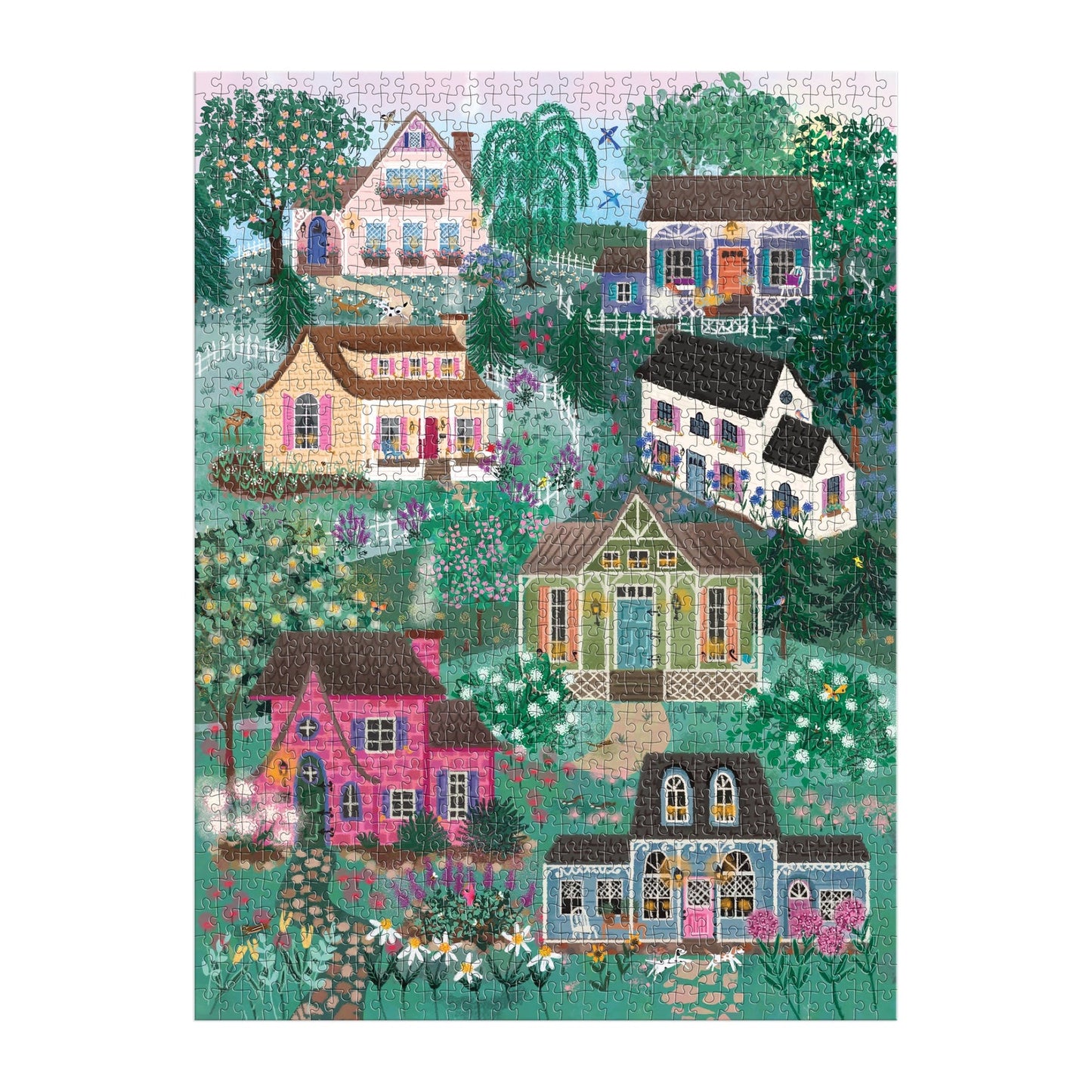 1000 Piece Puzzle - The Cottage Hills