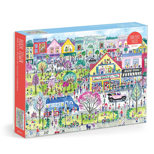 1000 Piece Puzzle - Michael Storrings Book Town