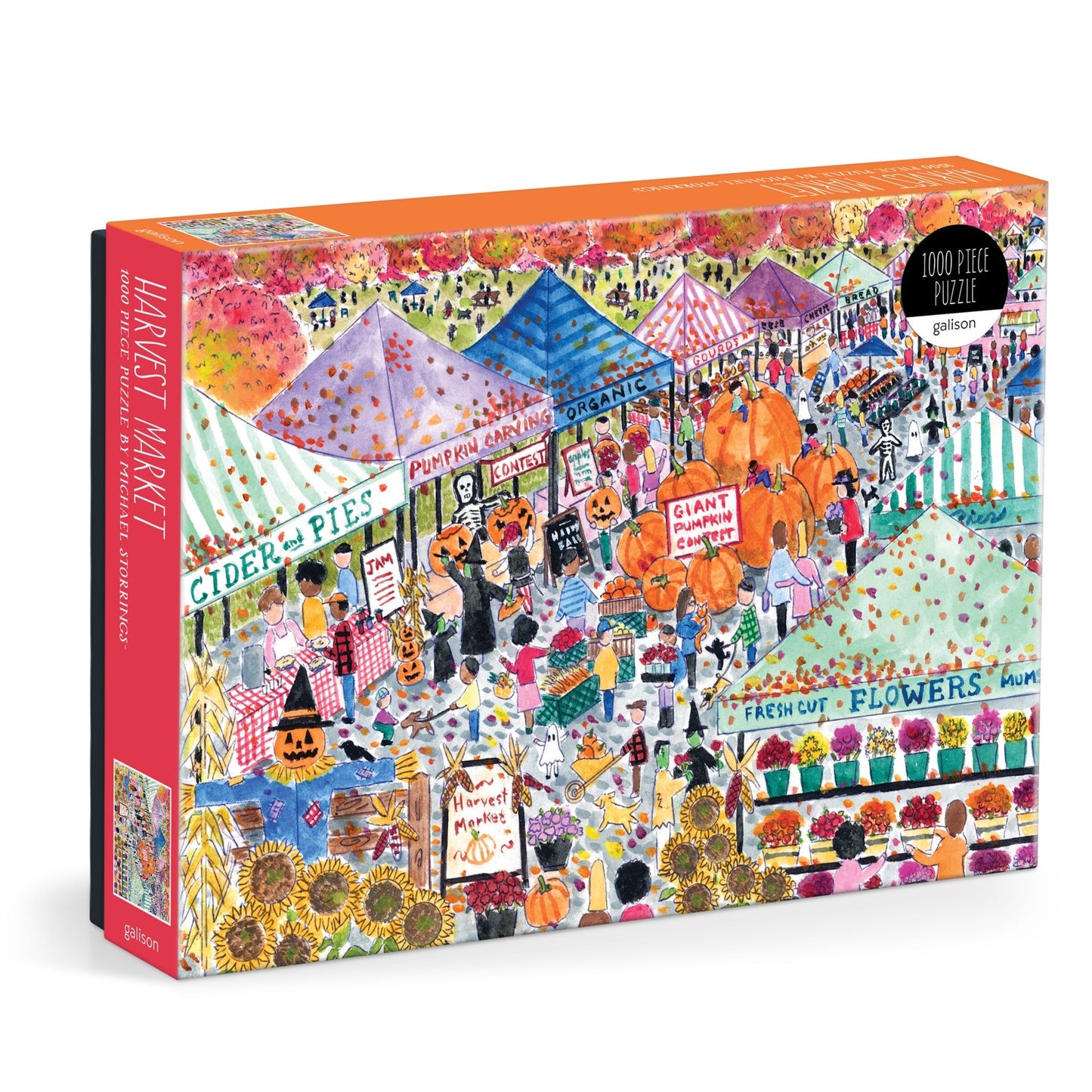 1000 Piece Puzzle - Michael Storrings Harvest Market