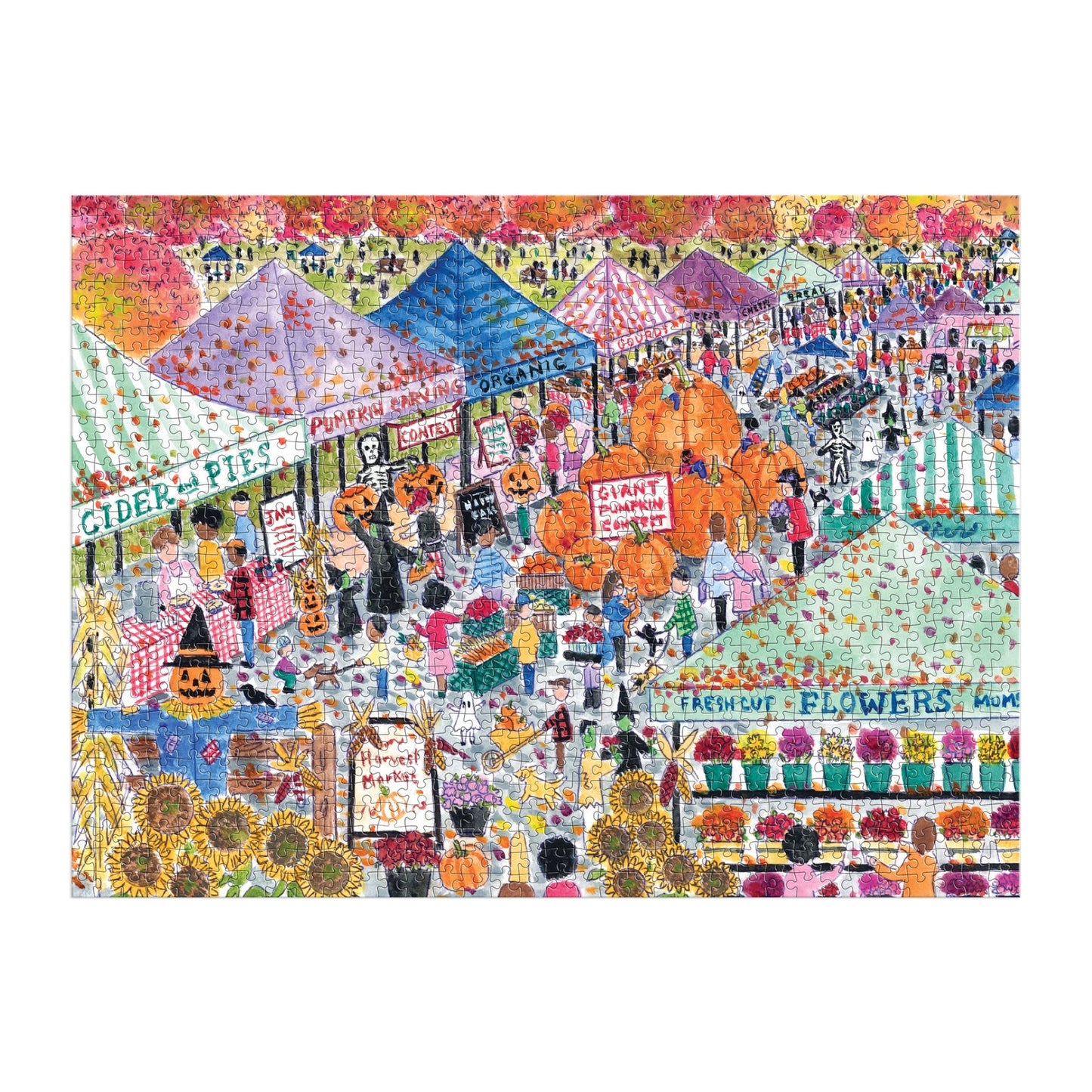 1000 Piece Puzzle - Michael Storrings Harvest Market