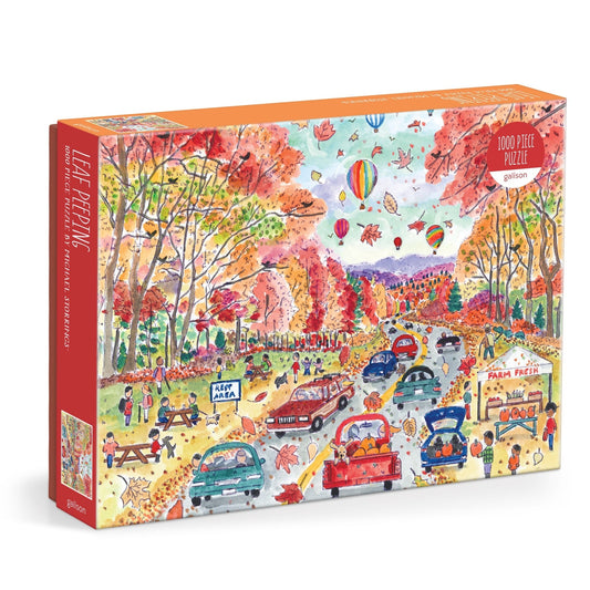 1000 Piece Puzzle - Michael Storrings Leaf Peeping