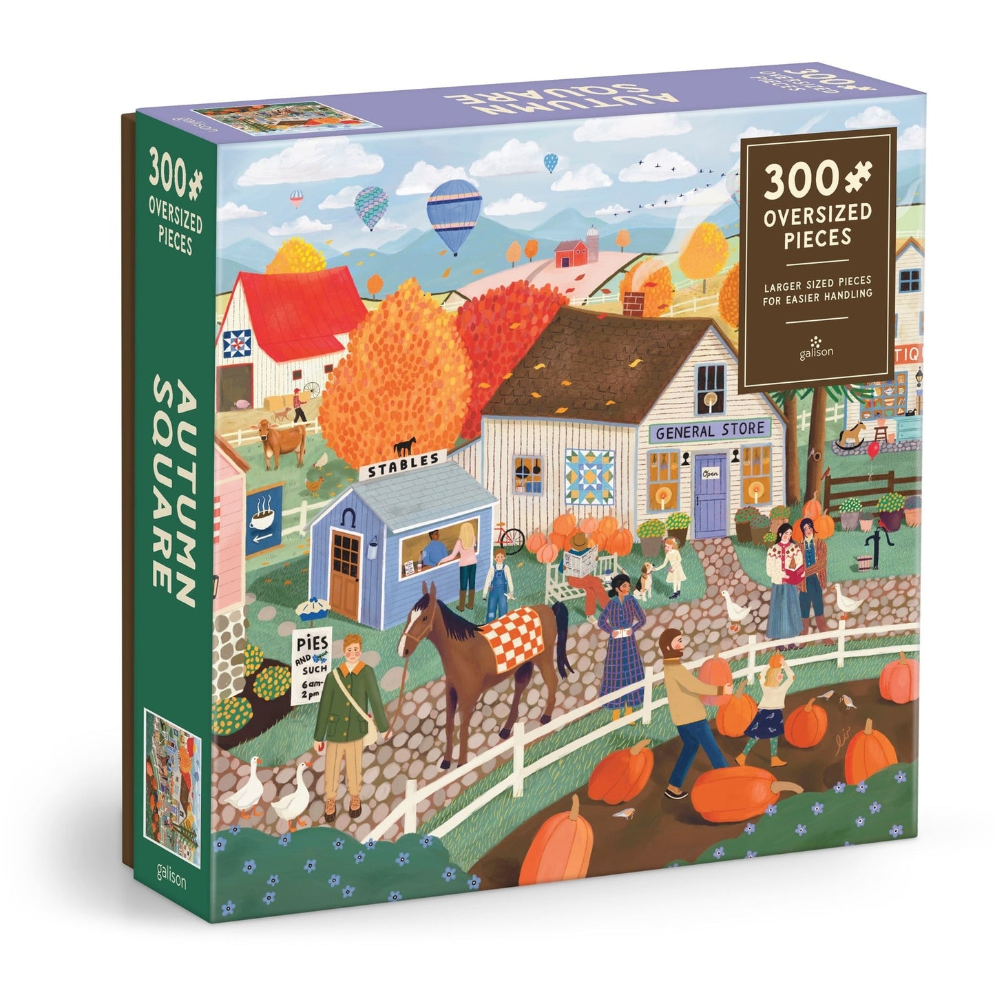 300 Piece Puzzle - Autumn Square